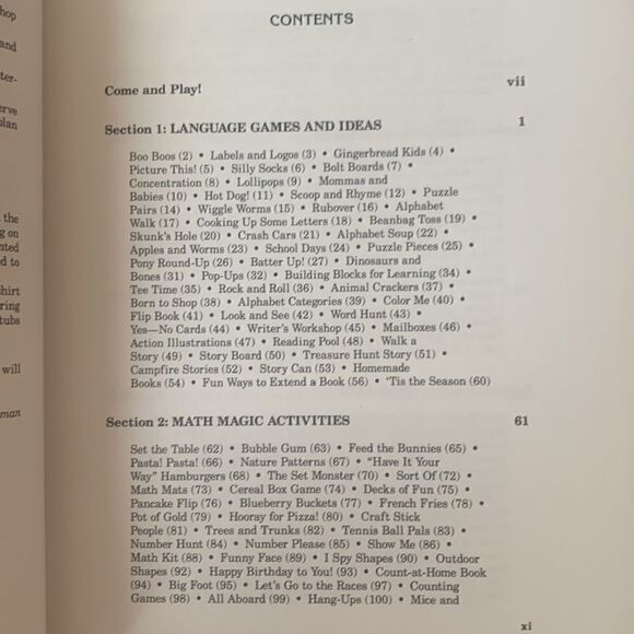 Paperback Book Indoor and Outdoor Activities for Children - Picture 10 of 15